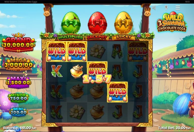 Screenshot 3 van Wild Swarm 3 Chocolate Eggs